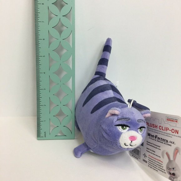 The Secret Life Of Pets Chloe Plush Clip On 6" Kitty Cat Stuffed Animal Cats New - Picture 11 of 12